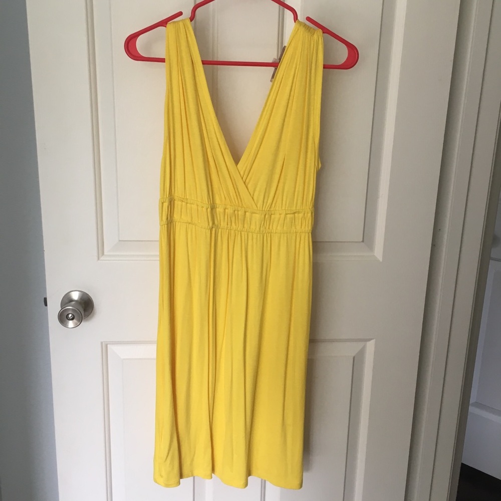 LOFT yellow sundress